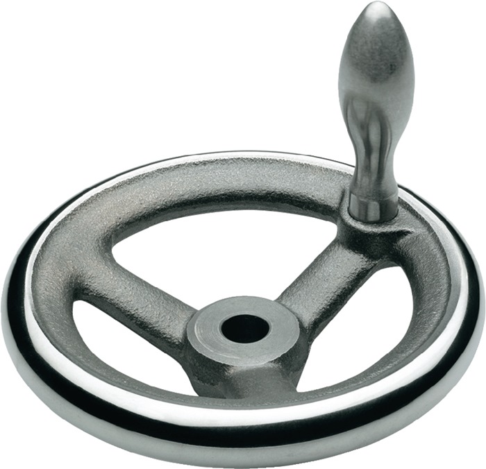 GANTER GRIFF Handrad GN 950 b 15 mm d1 100 mm d2 10 mm