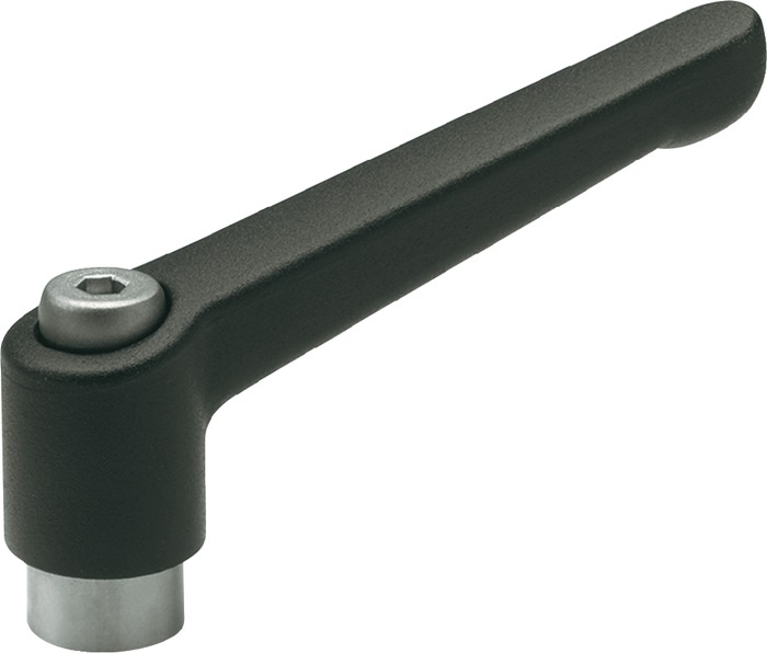 GANTER GRIFF Verstellbarer Klemmhebel GN 300.1 d1 M 12 mm l1 92 mm l2 - mm Innengewinde