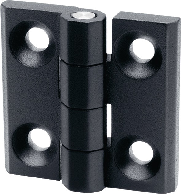 GANTER GRIFF Scharnier GN 237 Höhe 50 mm Breite 50 mm Stärke 6 mm Zink-Druckguss beschichtet