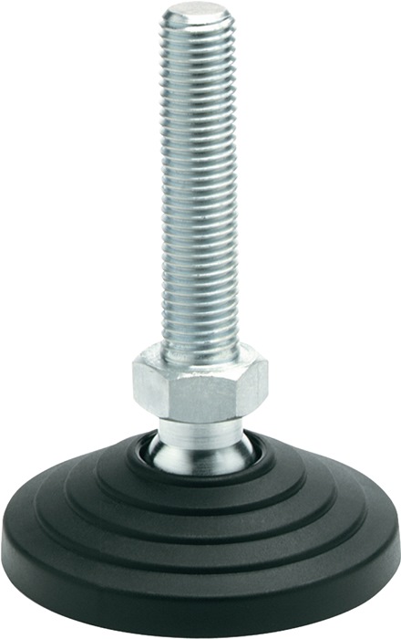 GANTER GRIFF Kunststoff-Gelenkfuß GN 344 d1 60 mm, d2 M 16 mm l1 148 mm l3 24 mm