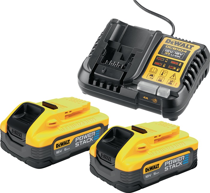 DeWALT Akku-Starter-Set DCB1104H2 18 V 5 Ah