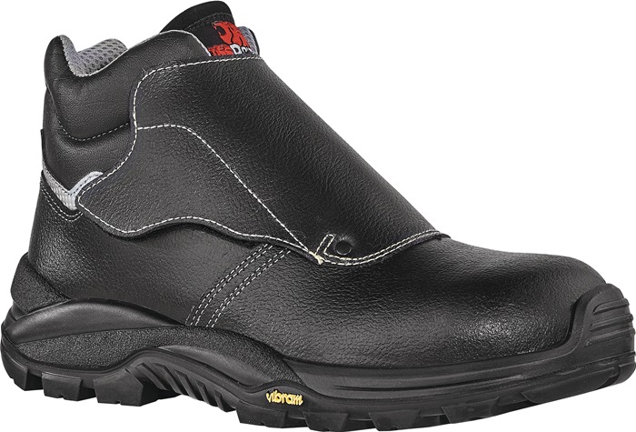 U-Power Schweißerstiefel Bulls Größe 43 W. 11 schwarz S3L HI HRO FO SR EN ISO 20345:2022 Leder