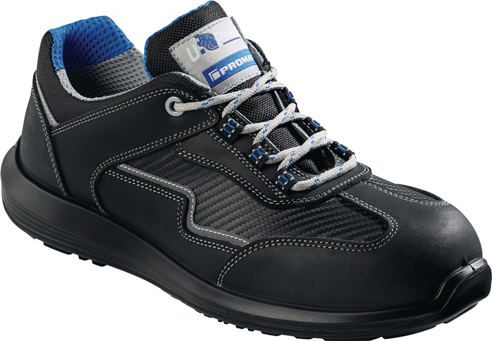 PROMAT Sicherheitsschuh Rügen Größe 42 W. 11 schwarz S3S FO SR Pull-Up Leder
