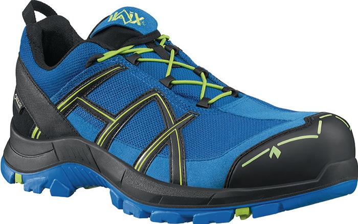 HAIX Sicherheitsschuh BE Safety 40.1 low Größe 10,5 (45,5) W. 11 blau/citrus S3 HRO HI CI WR SRC ESD EN ISO 20345 Mikrofaser/Textil