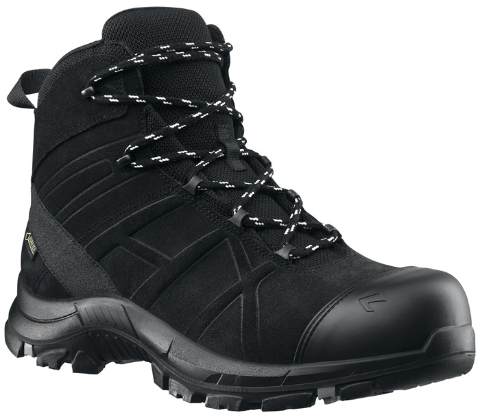HAIX Sicherheitsstiefel BE Safety 53 mid Größe 8 (42) W. 11 schwarz S3 HRO HI CI WR SRC ESD EN ISO 20345 Nubukleder