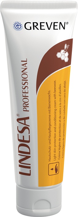 GREVEN Hautschutz-/pflegecreme LINDESA® PROFESSIONAL 100 ml zieht schnell ein, silikonfrei