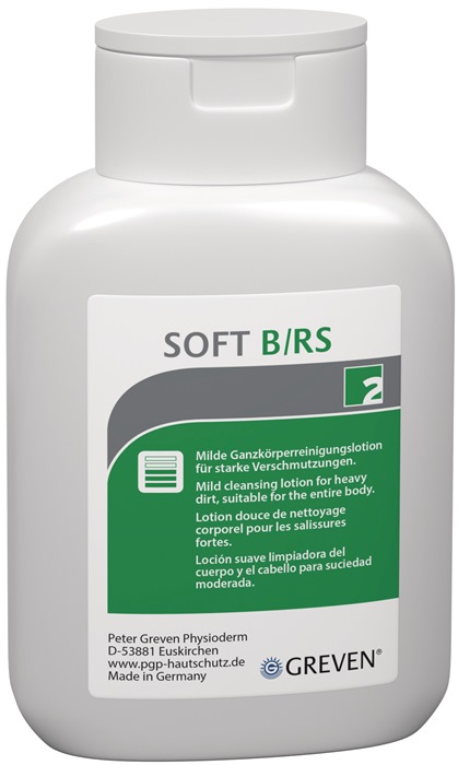 GREVEN Hautreinigungslotion ® SOFT B/RS 250 ml Flasche mittlere bis starke Verschmutzungen