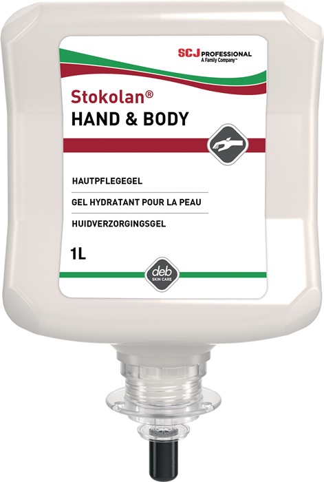SC JOHNSON Hautpflegegel Stokolan® Hand & Body 1 l Gel, parfümiert
