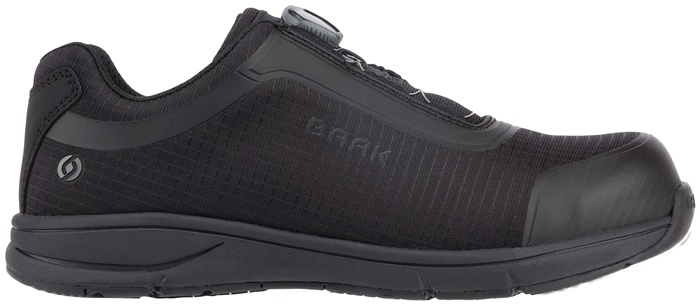 BAAK Sicherheitsschuh Modell Sam Größe 45 W. 11 schwarz S3 SRC ESD EN ISO 20345 textiles Nylonmaterial