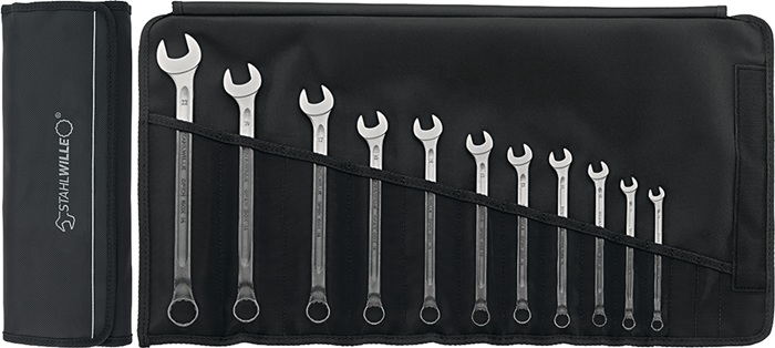 STAHLWILLE Ringmaulschlüsselsatz OPENBOX 14 15-teilig Schlüsselweite 6-32 mm Form B Chrom-Alloy-Stahl