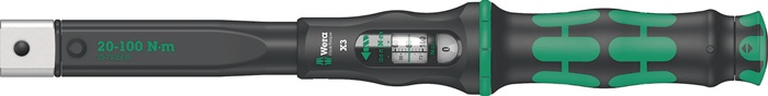 Wera Drehmomentschlüssel Click-Torque X 3 20 - 100 Nm 9 x 12 mm
