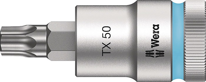 Wera Steckschlüsseleinsatz 8767 C HF TORX® 1/2 ″ T50 Länge 60 mm