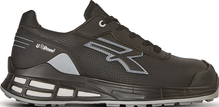 U-Power Sicherheitshalbschuh Zak Größe 40 W. 11 schwarz/grau S3S CI FO SR ESD Mikrofaser