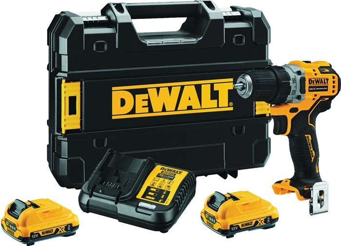 DeWALT Akkubohrschrauber DCD 701 D2 12 V 2 Ah 1,5-10 mm