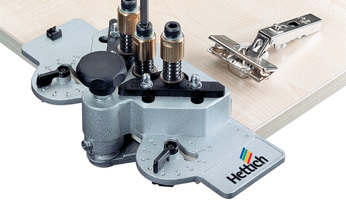 Hettich Bohrlehre DrillJig Scharnier Sensys, Intermat, SlideOn, SelektaPro 2000, 2035