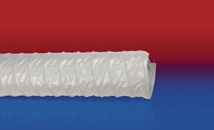 NORRES Klimaschlauch PROTAPE® PVC 371 GREY (XLD) Innen-Ø 140 mm Außen-Ø 143,00 mm Länge 5 m