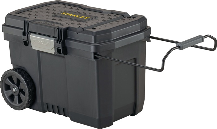 STANLEY Montagebox fahrbar B610xT420xH400 mm Kunststoff ausziehbarer Teleskopgriff