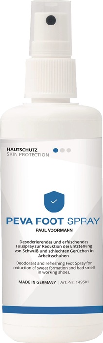PAUL VOORMANN Hautschutz Peva Foot Spray 100 ml silikonfrei