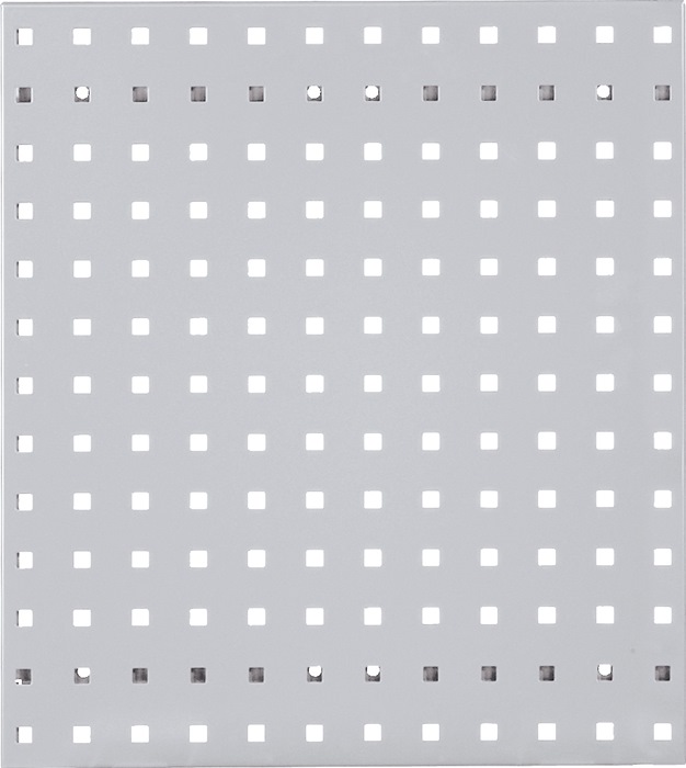 RasterPlan Lochplatte B450xL500mm lichtgrau, RAL 7035