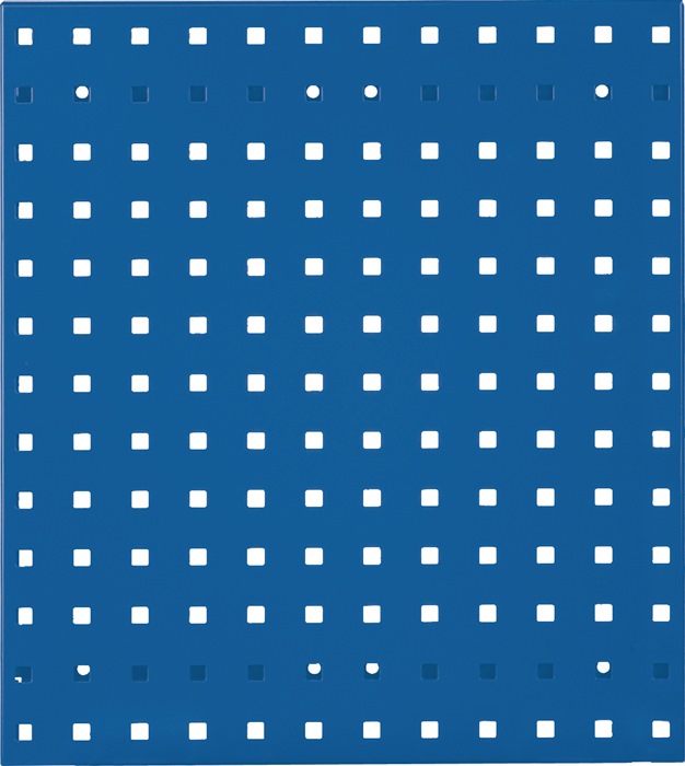RasterPlan Lochplatte B450xL500mm enzianblau, RAL 5010