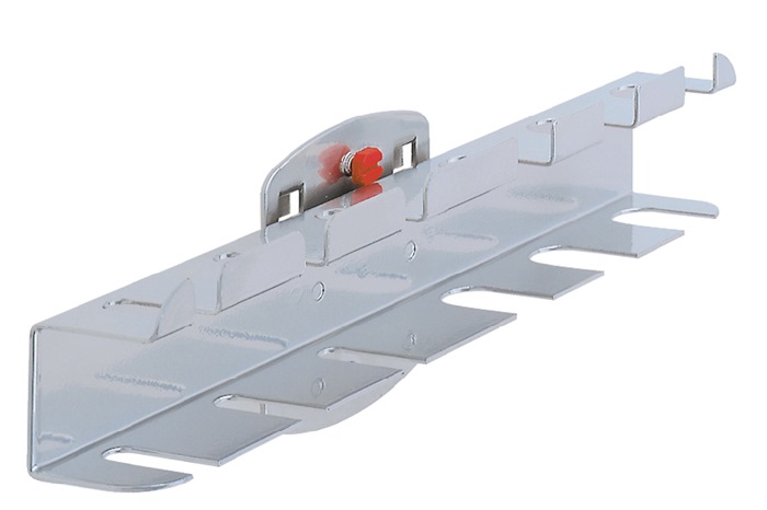 RasterPlan Schraubendreherhalter B390xT30mm passend für Lochplatten