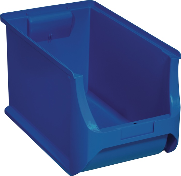 ALLIT Sichtlagerkasten ProfiPlus L355xB205xH200mm PP blau stapelbar
