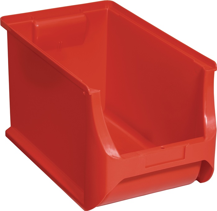 ALLIT Sichtlagerkasten Profi-Plus L355xB205xH200mm Polypropylen rot