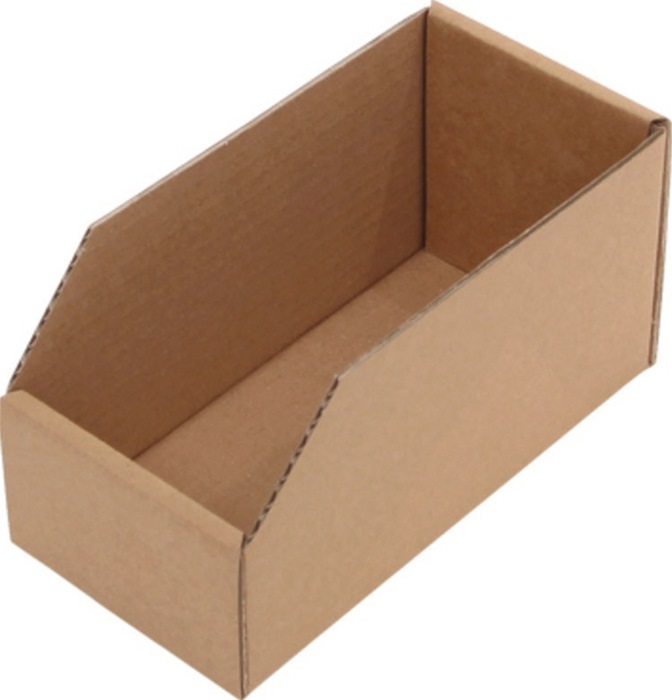TRANSPAK Regalkasten L200xB100xH100mm braun 1-wellige Pappe