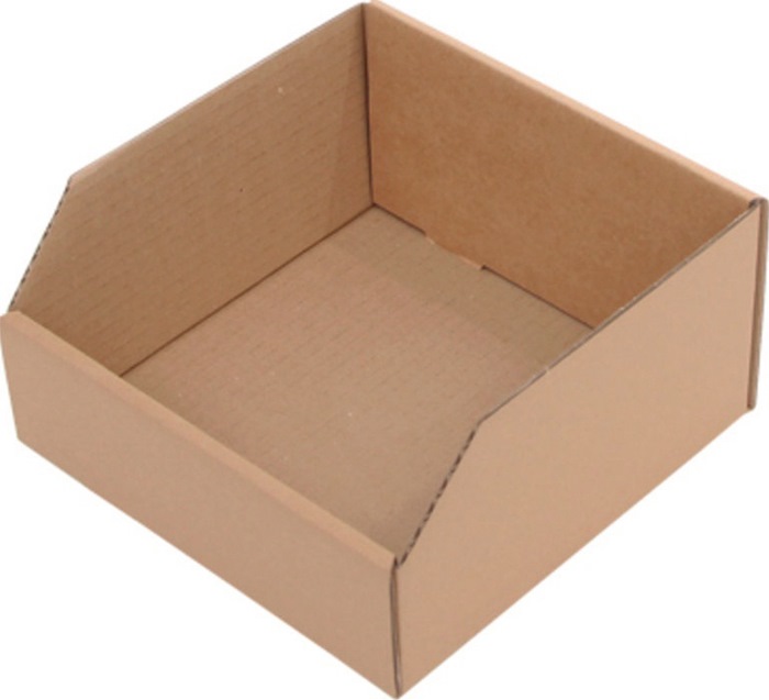 TRANSPAK Regalkasten L200xB200xH100mm braun 1-wellige Pappe