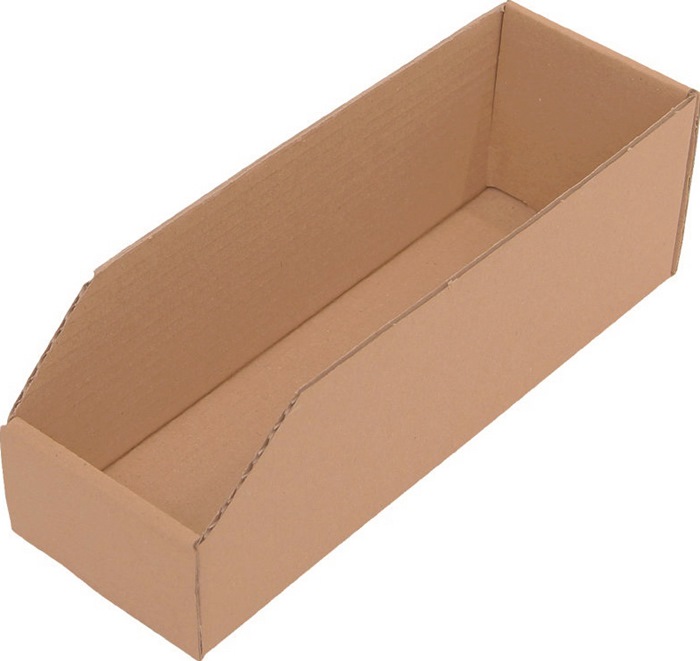TRANSPAK Regalkasten L300xB100xH100mm braun 1-wellige Pappe