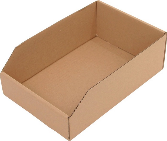 TRANSPAK Regalkasten L300xB200xH100mm braun 1-wellige Pappe