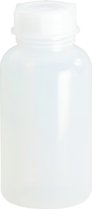 Hünersdorff Weithalsflasche Gesamthöhe 205 mm Gesamt-Ø 95 mm Polyethylen (LDPE) naturfarben Einfüllöffnung-Ø 50 mm