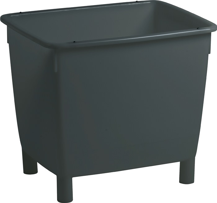 CRAEMER Leichtbaubehälter L790xB605xH680mm Polyethylen (HDPe) basaltgrau
