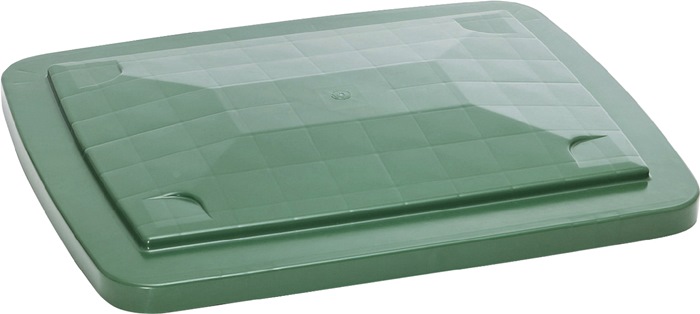 CRAEMER Deckel L790xB605mm grün HD-Polyethylen für Transportbehälter 210 l