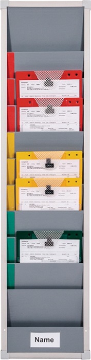 Eichner Planungstafel H1282xB315xT78 mm Einzelsegment inkl. Rollen für DIN A4