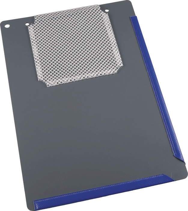 Eichner Auftragstasche PVC mit Umbug-Verschweißung DIN A4 blau