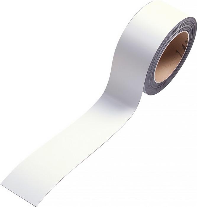 Eichner Magnetband Bandbreite 20 mm Bandlänge 10 m weiß