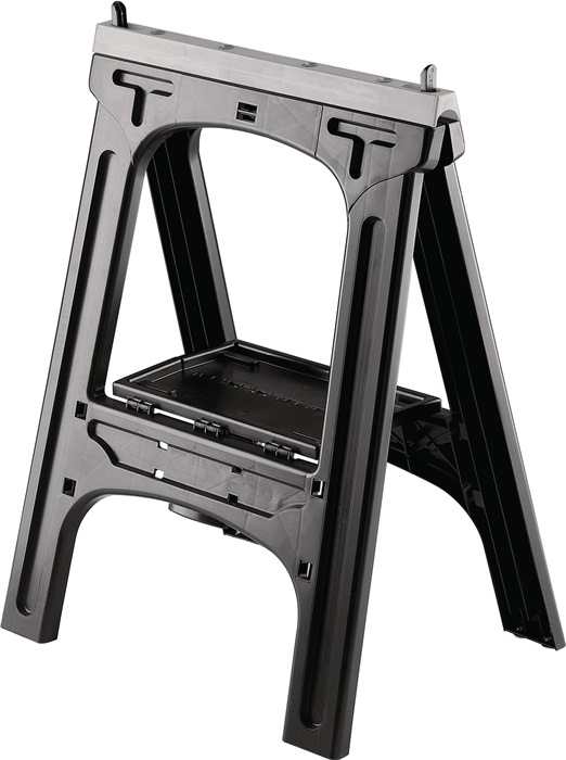 Lockweiler Unterstellbock Höhe 800 mm Kunststoff schwarz/grau
