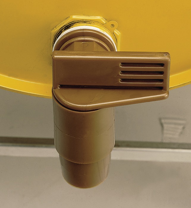 Rasche Fasshahn Kunststoff braun R 59,6 (2″) mm