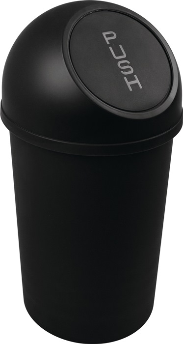 helit Abfallbehälter H490xØ253mm 13 l schwarz