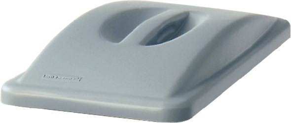 Rubbermaid Deckel Polyethylen grau B290xT520mm passend für Wertstoffsammler 60/87 l mit Griff