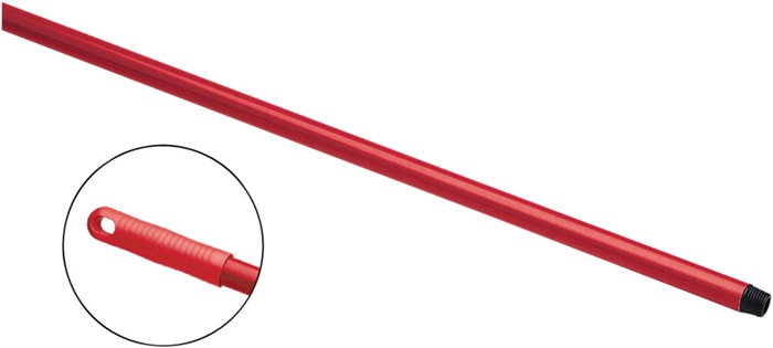 Nölle PROFI BRUSH HACCP-Glasfaser-Stiel Länge 1500 mm Glasfaser rot