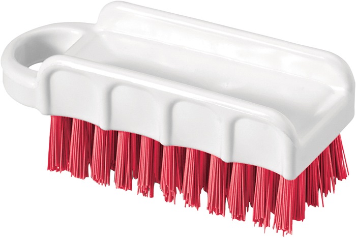 Nölle PROFI BRUSH HACCP-Nagelbürste Länge 155 mm Borstenstärke 0,50 mm rot