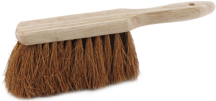 SOREX Handfeger Kokos Länge 280 mm mit Holzrücken