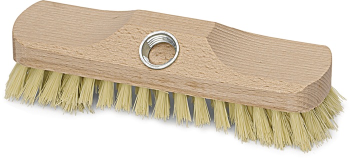 Nölle PROFI BRUSH Schrubber Kunststoff-Fibre Länge 220 mm Holzkörper m. Gewinde