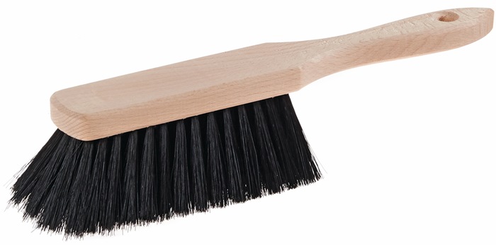 SOREX Handfeger feine Kunstborste Länge 280 mm mit Holzrücken