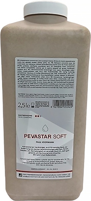 PAUL VOORMANN Handreinigung PEVASTAR SOFT 2,5 l silikon- und lösemittelfrei