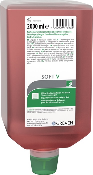 GREVEN Hautreinigungslotion ® SOFT V 2 l Flasche passend für 9000 473 404 leichte Verschmutzung