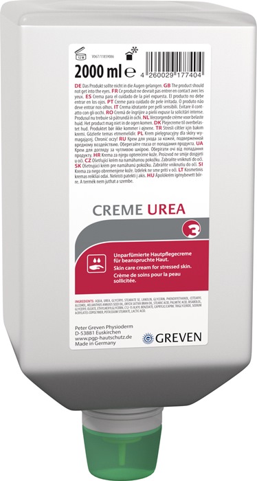 GREVEN Hautpflegecreme ® CREME UREA 2 l silikon-/parfümfrei