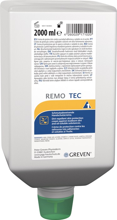 GREVEN Hautschutzcreme ® REMO TEC 2 l silikonfrei, parfümiert